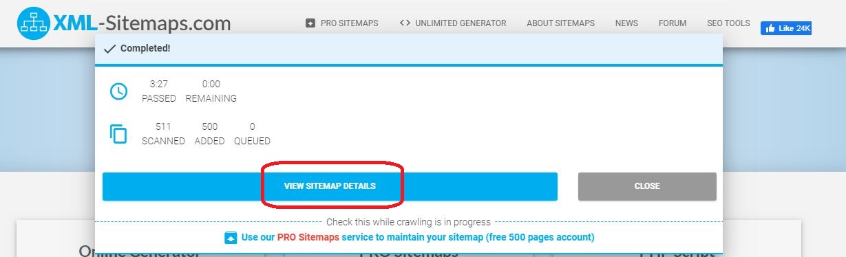 Sitemap Couldn’t Fetch