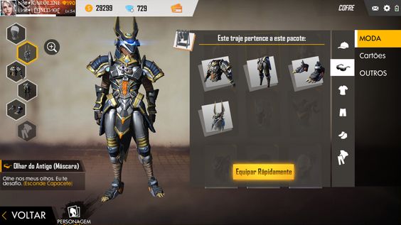 Free fire items