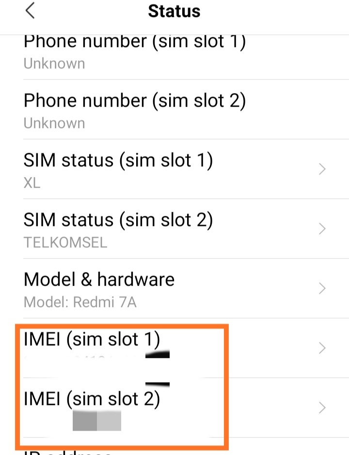 how to check mobile imei online