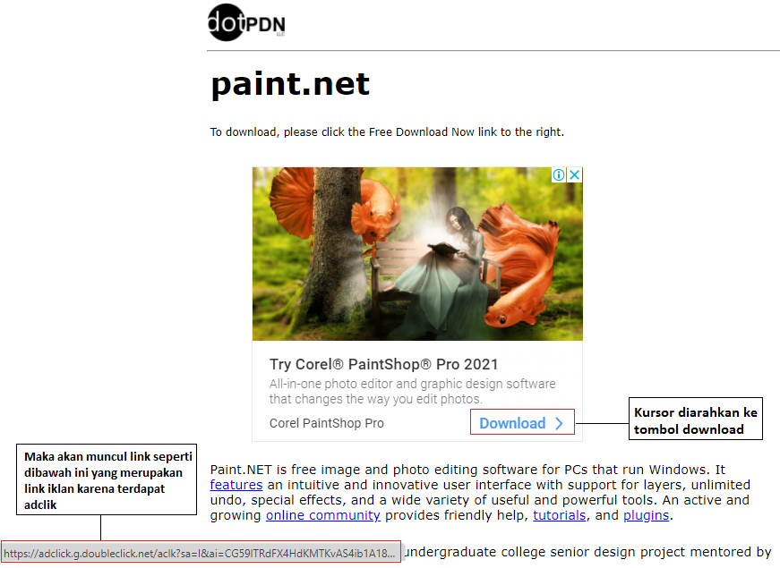 Paint network advertising