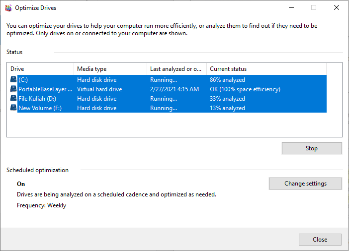 How to defragment Windows 10 hard drive