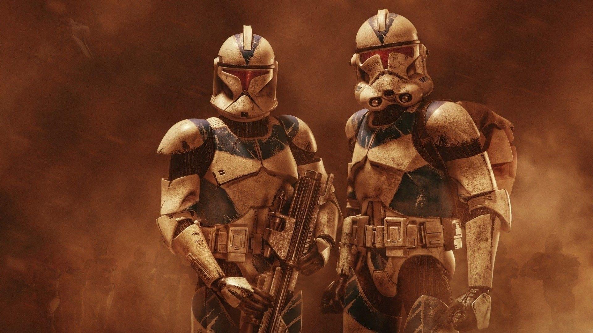 Epic Star Wars Clone Trooper Wallpaper