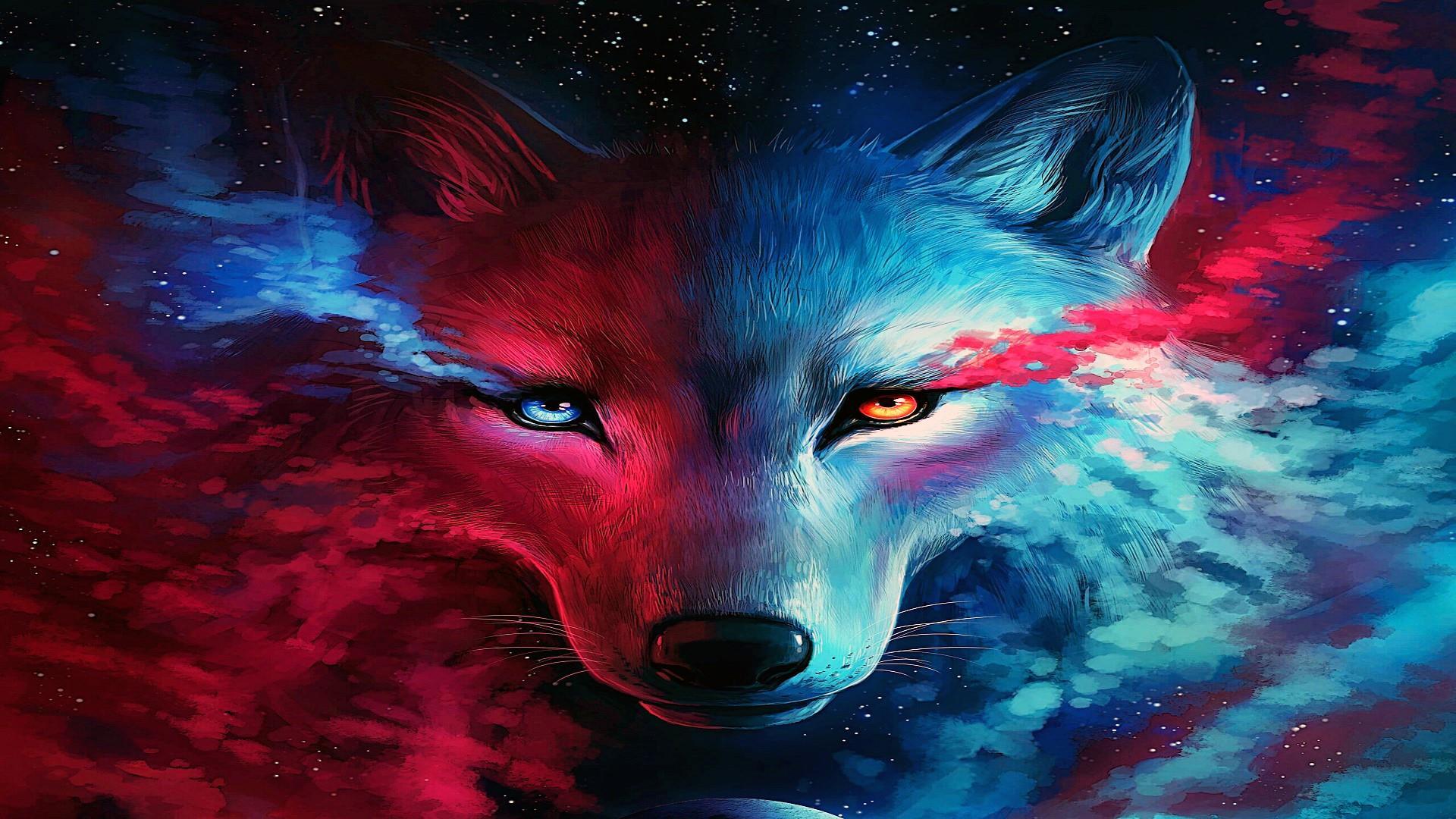 Wallpaper Galaxy Wolf Images