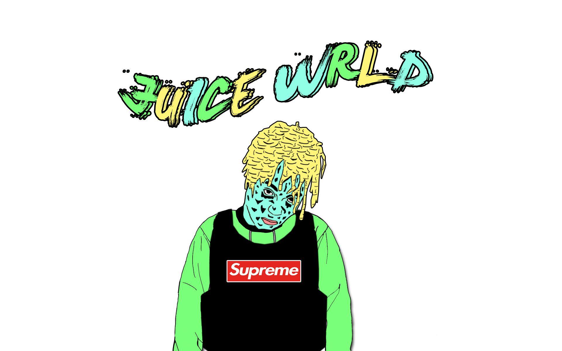 Lil Uzi Juice Wrld Wallpaper Cartoon