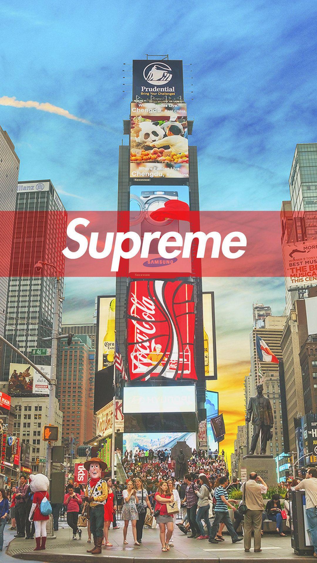 Supreme 1080x1920 Cartoon Iphone Supreme Wallpaper