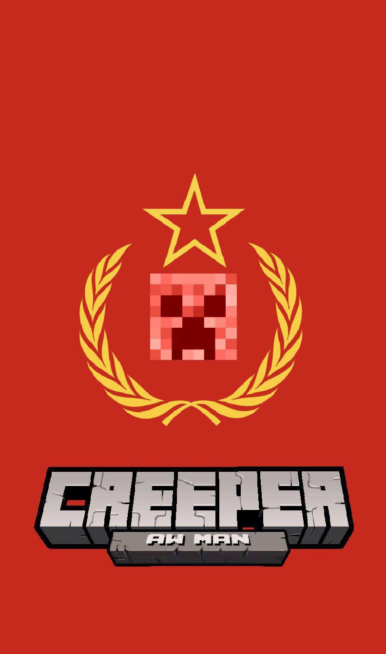 Minecraft Wallpaper Creeper Aww Man