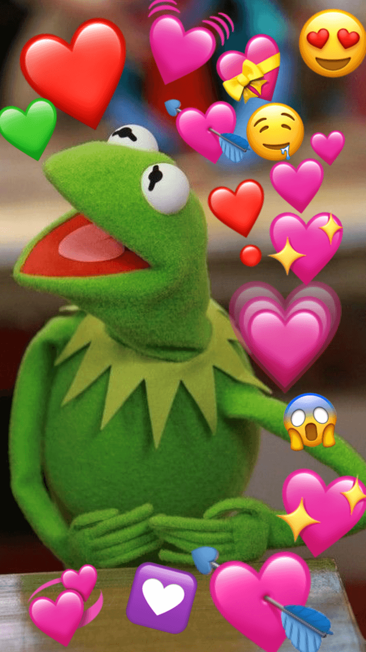 Heart Wallpaper Wallpaper Iphone Kermit - fondos aesthetic de piggy roblox