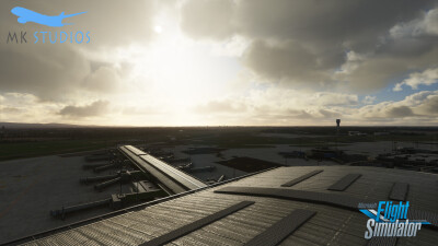 EIDW Dublin Airport - Microsoft Flight Simulator screenshot