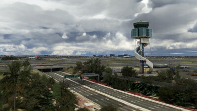 YSSY Sydney International Airport - Microsoft Flight Simulator screenshot