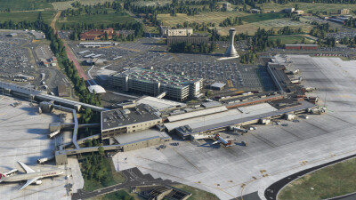 EGPH Edinburgh Airport - Microsoft Flight Simulator screenshot