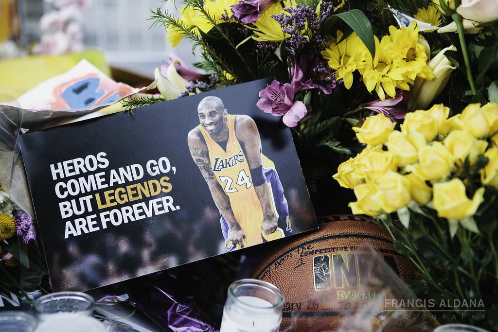 THE inspiration and motivation from Kobe Bryant