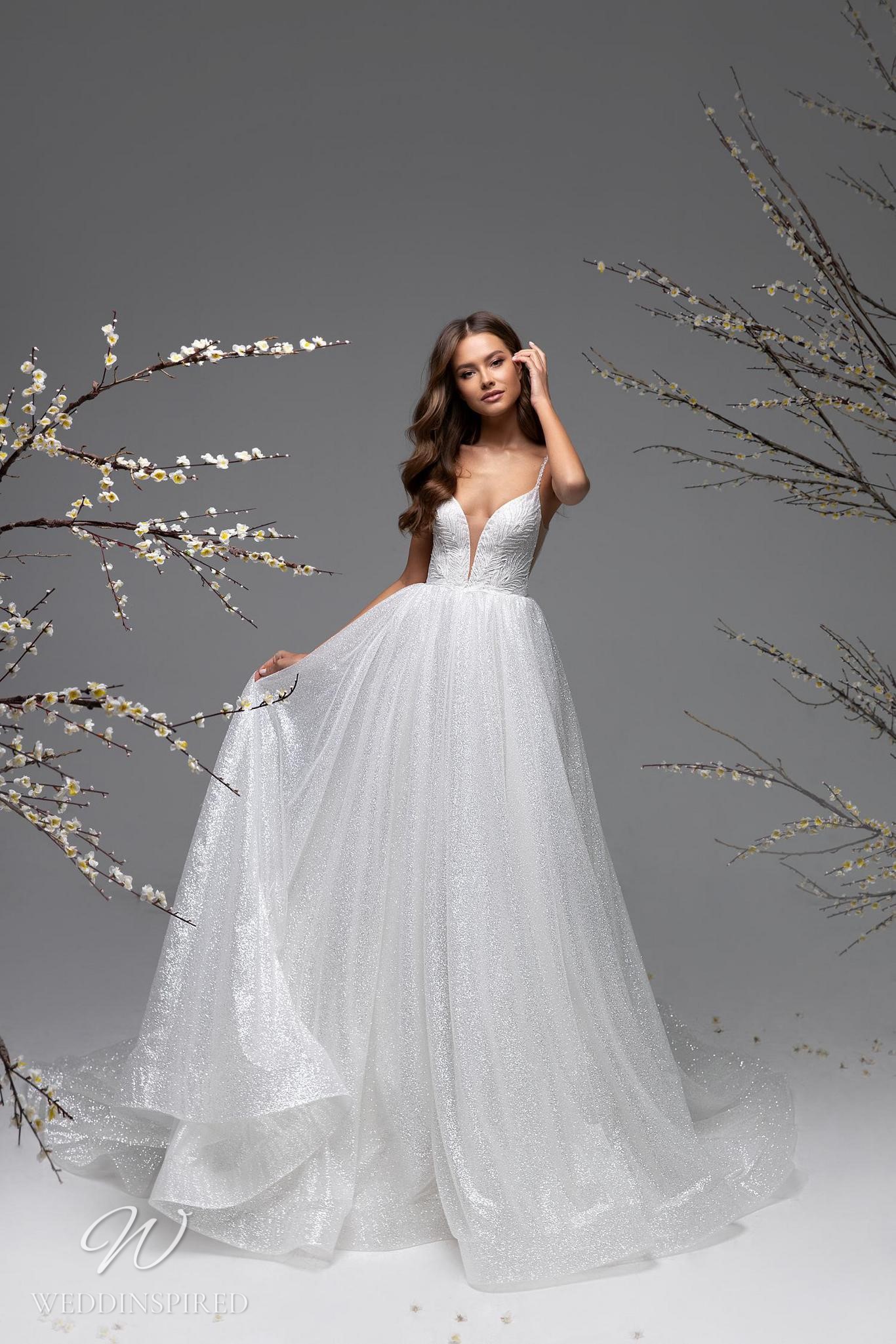 Ricca Sposa sparkle tulle A-line wedding dress
