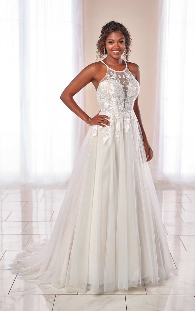 stella york 2020 wedding dress lace a-line