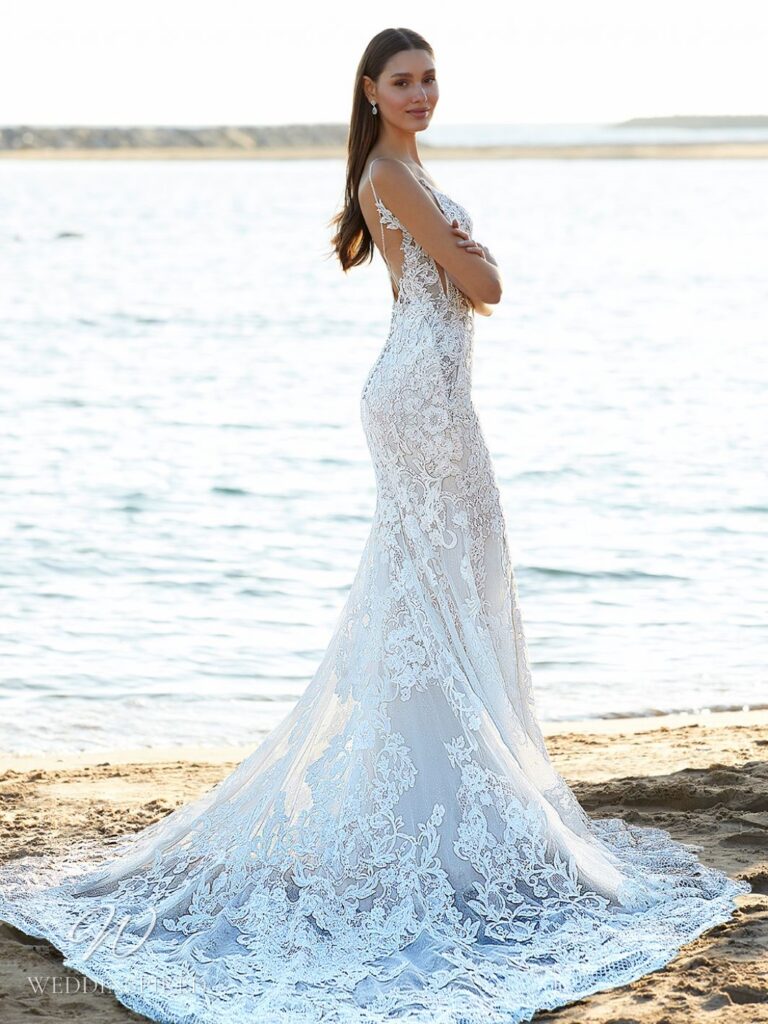 Blue by Enzoani 2021 lace mermaid wedding dress