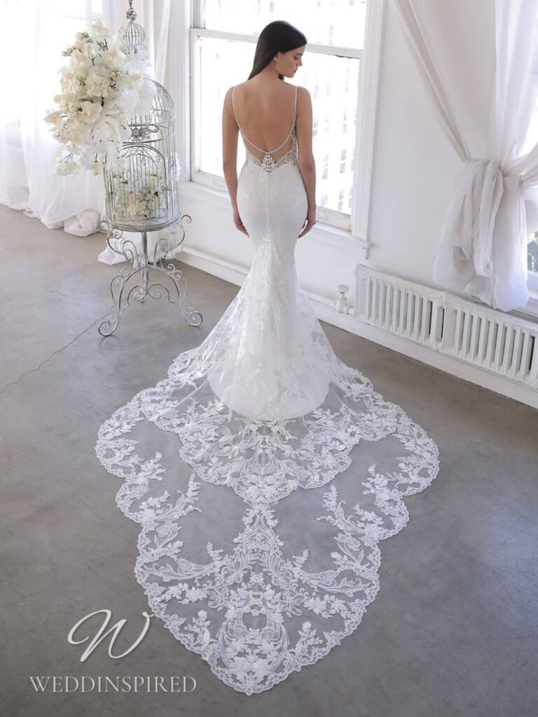 enzoani wedding dress 2022 omari lace silk mermaid