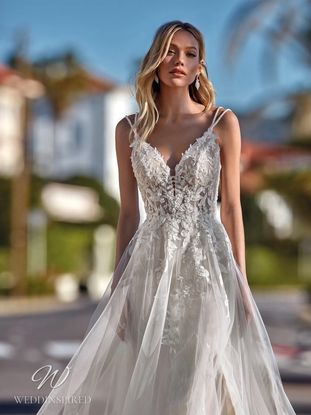 st patrick 2023 wedding dress amarata lace tulle a-line