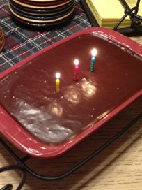 Gluten Free Double Chocolate Birthday Cake
