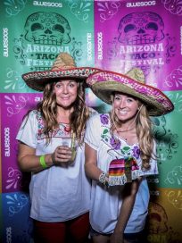 Amy Black, Whitney Bond, Photo Booth, Arizona Taco Festival, Sombreros, Girls in Sombreros, Girls in Photobooth