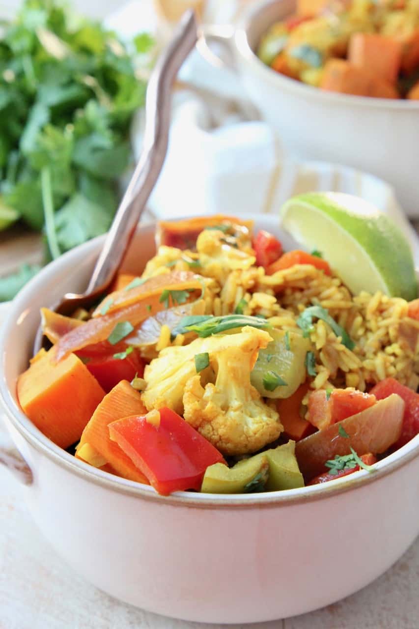Easy Vegetable Curry Casserole Recipe - WhitneyBond.com