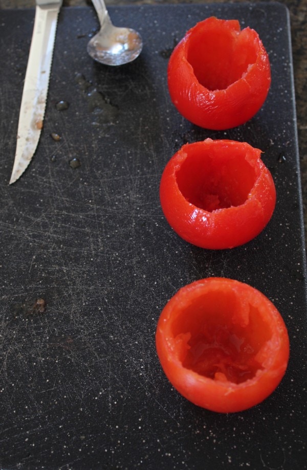 Hulled Tomatoes for Stuffing
