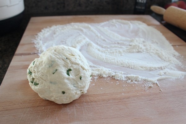 Basil Flatbread Dough Recipe