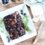 Blueberry BBQ Salmon Recipe