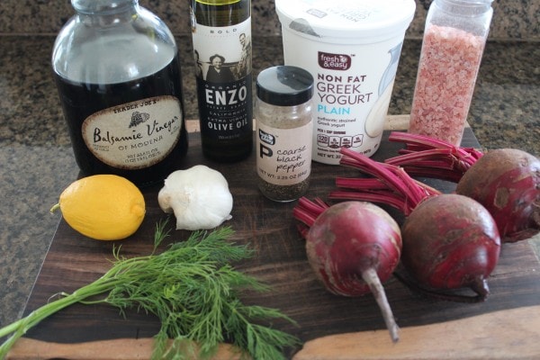 Chilled Beet Soup Ingredients
