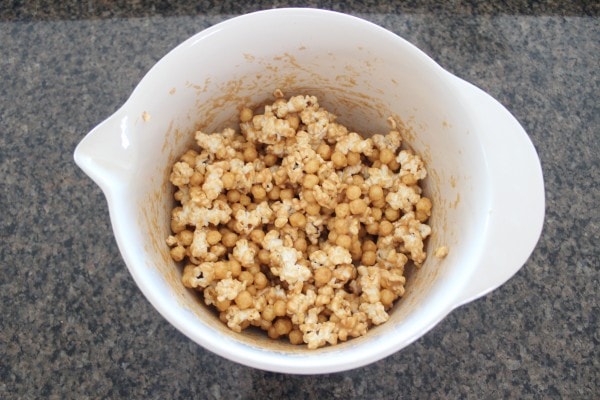 Peanut Butter Popcorn Ball Recipe
