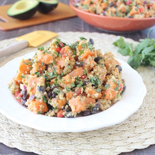 Mexican Quinoa Sweet Potato Salad Recipe
