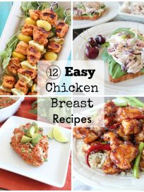 12 Easy Chicken Breast Recipes
