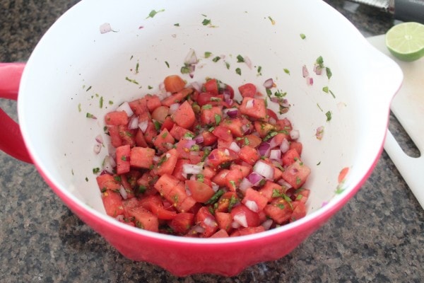 Watermelon Serrano Salsa Recipe