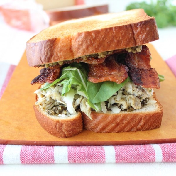 Pesto Bacon & Egg Breakfast Sandwich Recipe