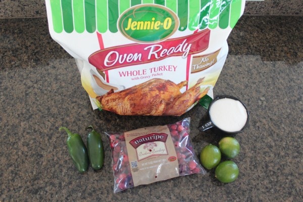 Oven Roasted Turkey with Cranberry Jalapeno Relish Ingredients