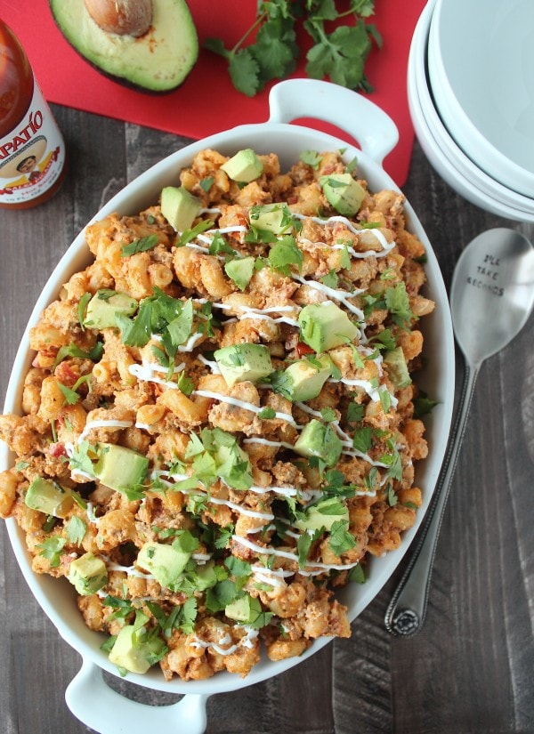 Slow Cooker Taco Mac and Cheese Recipe