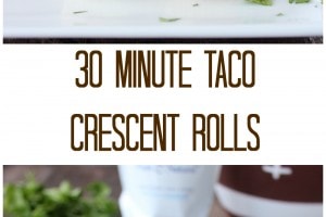 30 Minute Taco Crescent Rolls Recipe