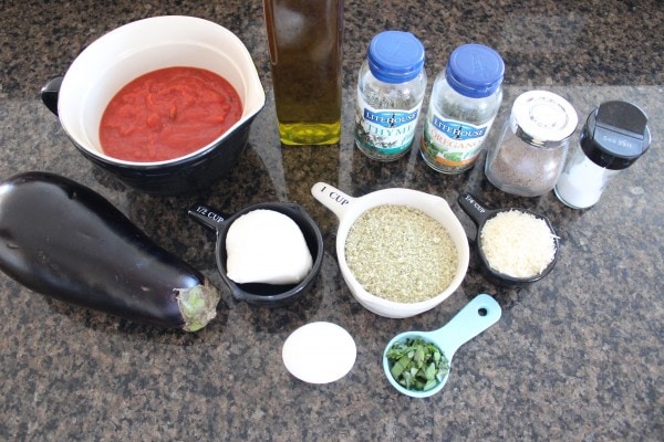 One Pot Eggplant Parmesan Recipe Ingredients