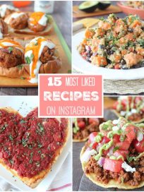 15 Most Liked Recipes on @WhitneyBond Instagram