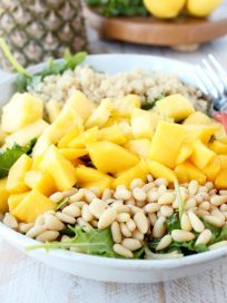 Pineapple Mango Kale Salad Recipe