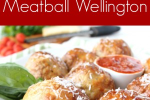 Mozzarella Stuffed Meatball Wellington Recipe