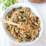 Grilled Vegetable Lo Mein Recipe