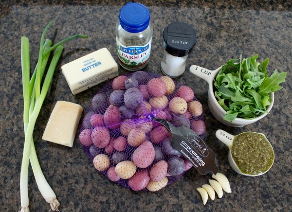 Pesto Smashed Potato Salad Recipe Ingredients