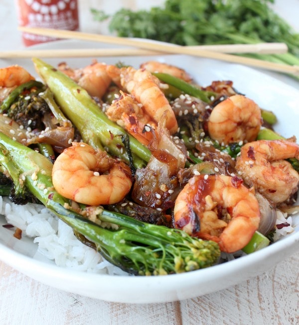 General Tso's Broccoli & Shrimp Recipe