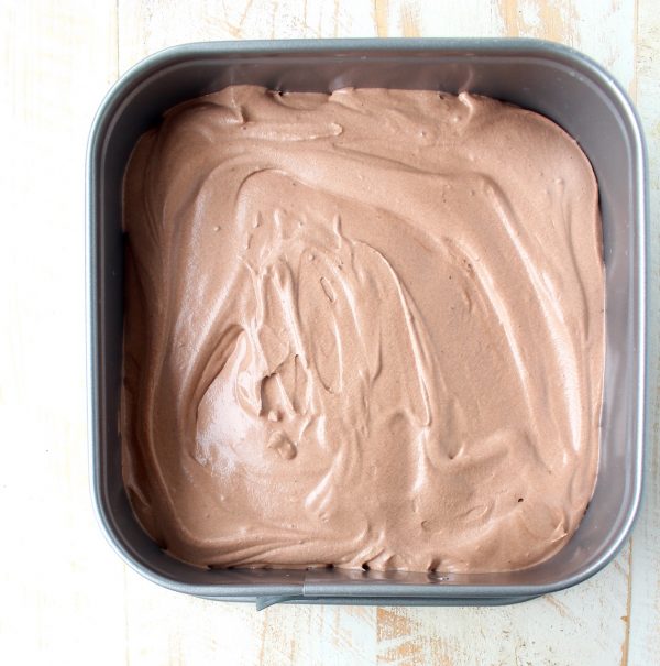 Homemade Chocolate Ice Cream is so easy to make without an ice cream maker! This no churn recipe only requires a couple of steps & a couple of ingredients!