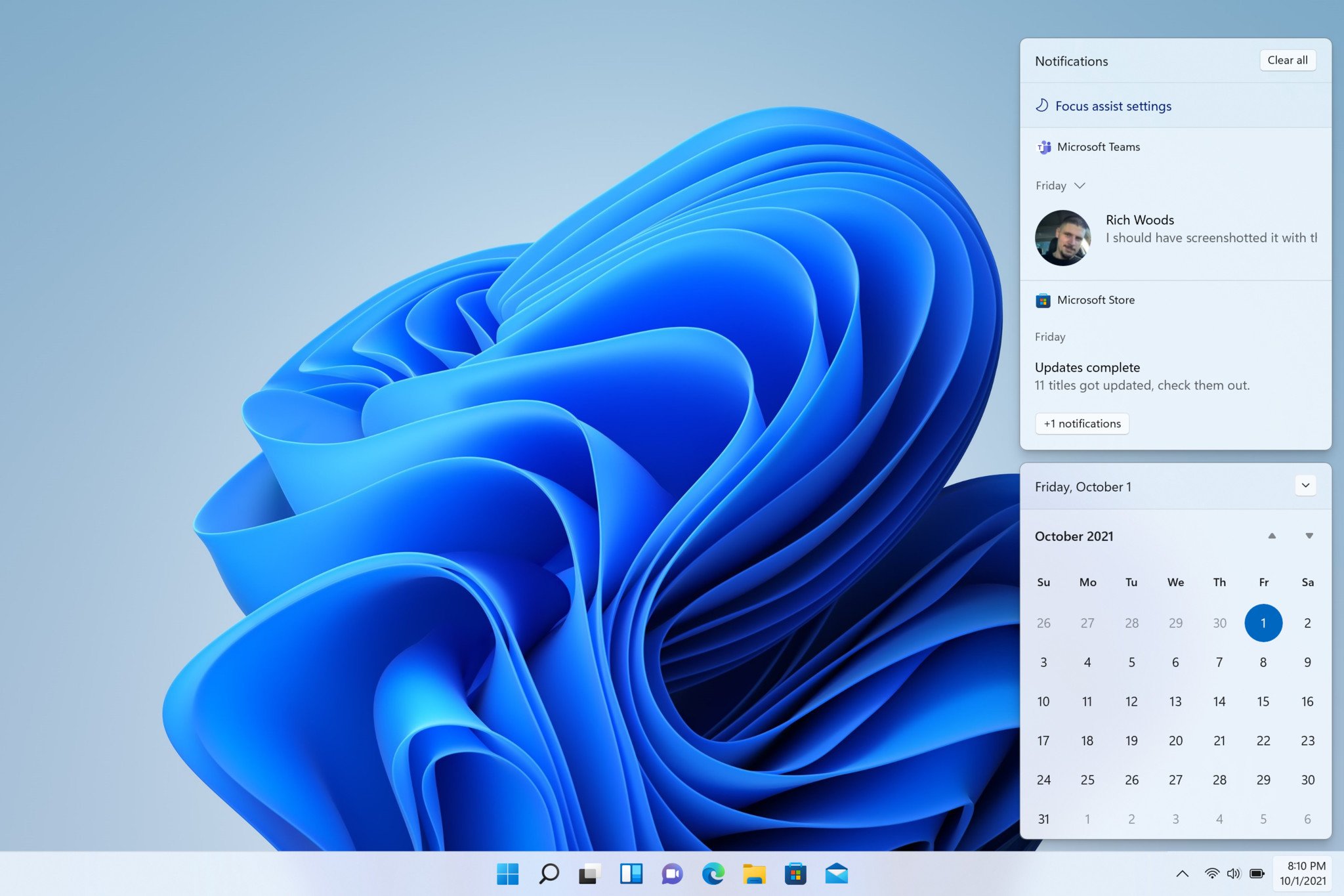 Windows 11 Review Action Center