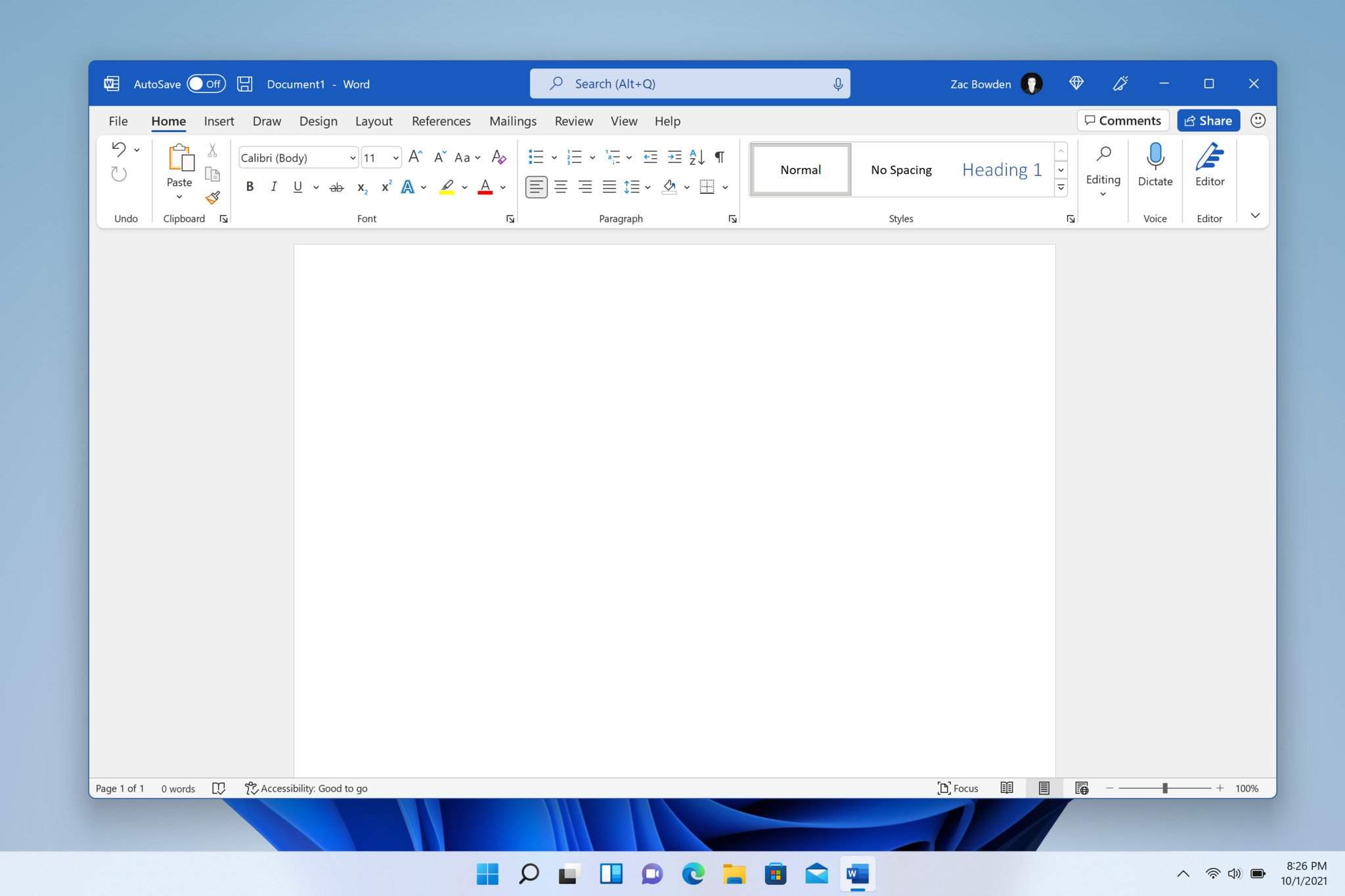 Windows 11 Review Msword