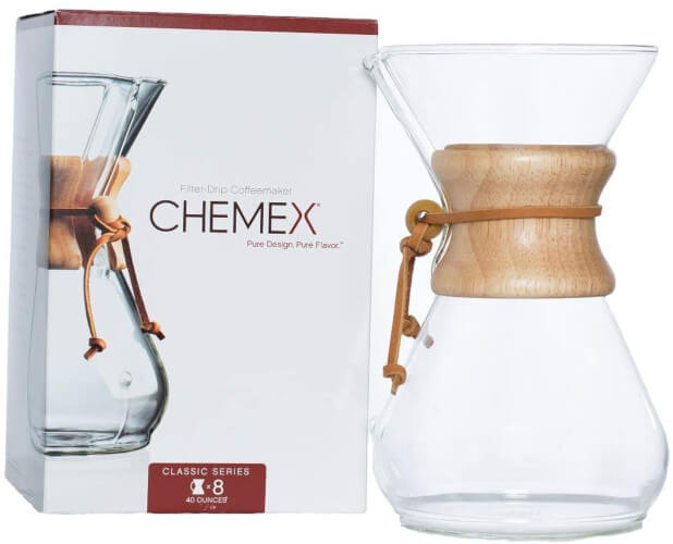 Chemex pour-over coffee maker