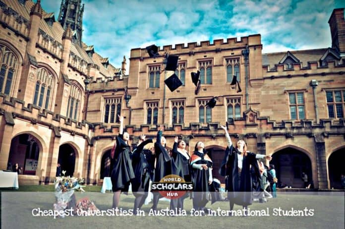 Odavaimad ülikoolid Austraalias rahvusvahelistele üliõpilastele