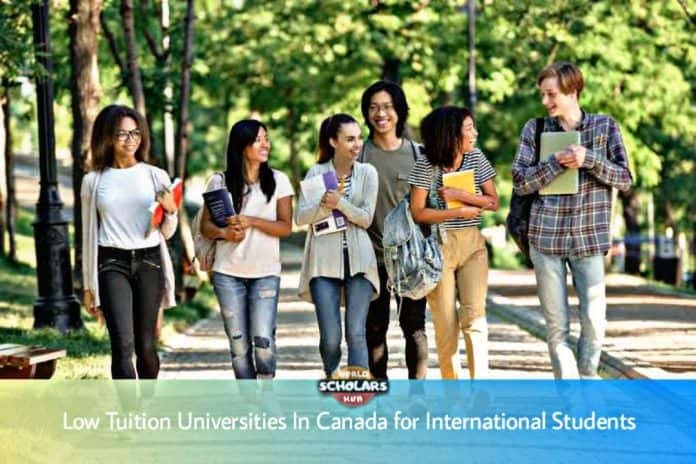 加拿大國際學生的低學費大學