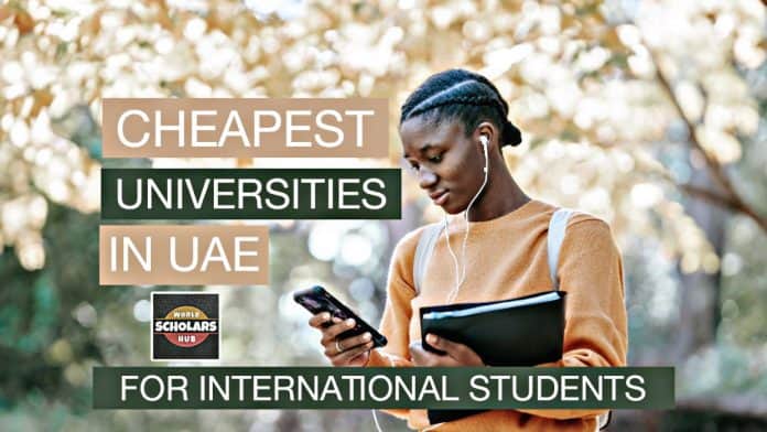 Universitetet më të lira në Emiratet e Bashkuara Arabe për Studentët Ndërkombëtarë