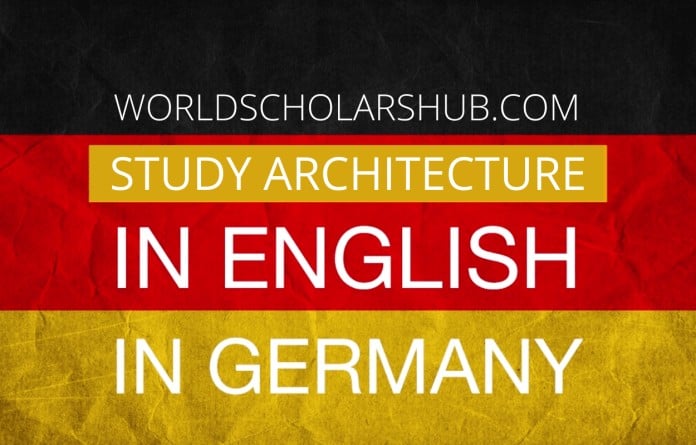 Studer arkitektur på engelsk i Tyskland